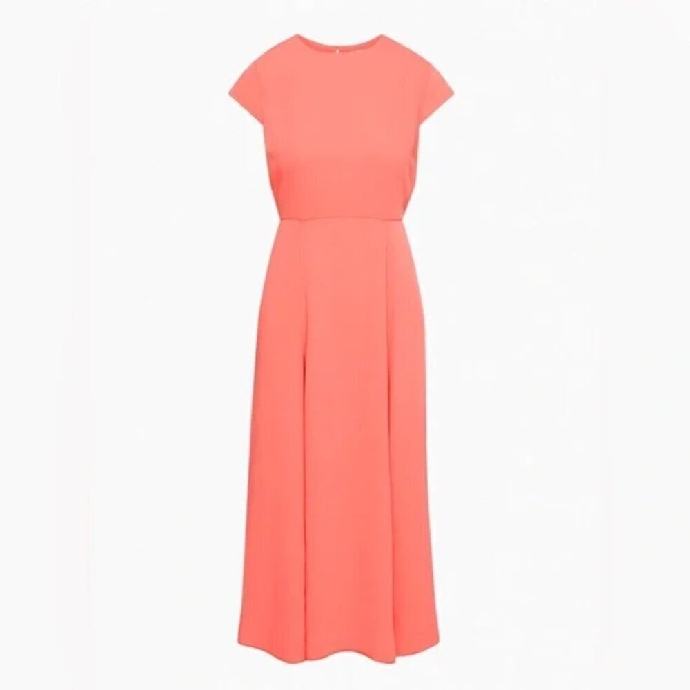 Aritzia Babaton Hamptons Midi Dress Fresco Pink Size 4